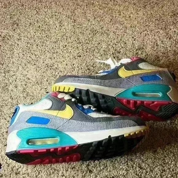 Nike Air Max 90 Multi Sprung Caterpillar Sneakers US 5.5Youth , Women’s US 7 - Picture 5 of 8